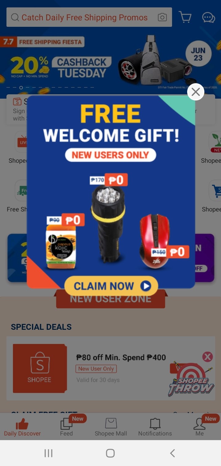 Pop Up Banner Shopee PH Blog Shop Online At Best Prices Promo 