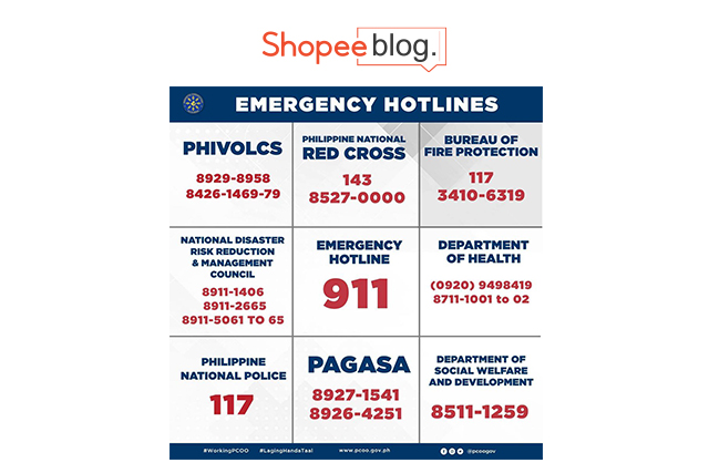 emergency hotlines