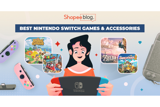 switch games and accessories