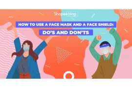 how to use a face mask and a face shield