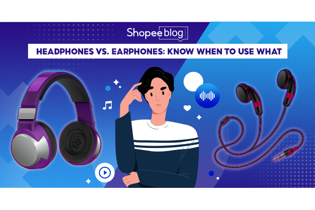 headphones vs earphones