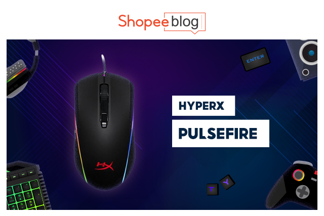 best gaming mouse - hyperx pulsefire