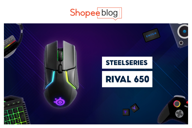 best gaming mouse - steelseries rival 600