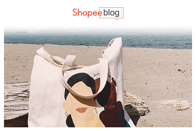 beach tote bag