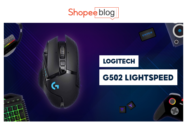 best gaming mouse - logitech g502 lightspeed