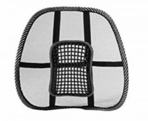 mesh lumbar chair brace back support