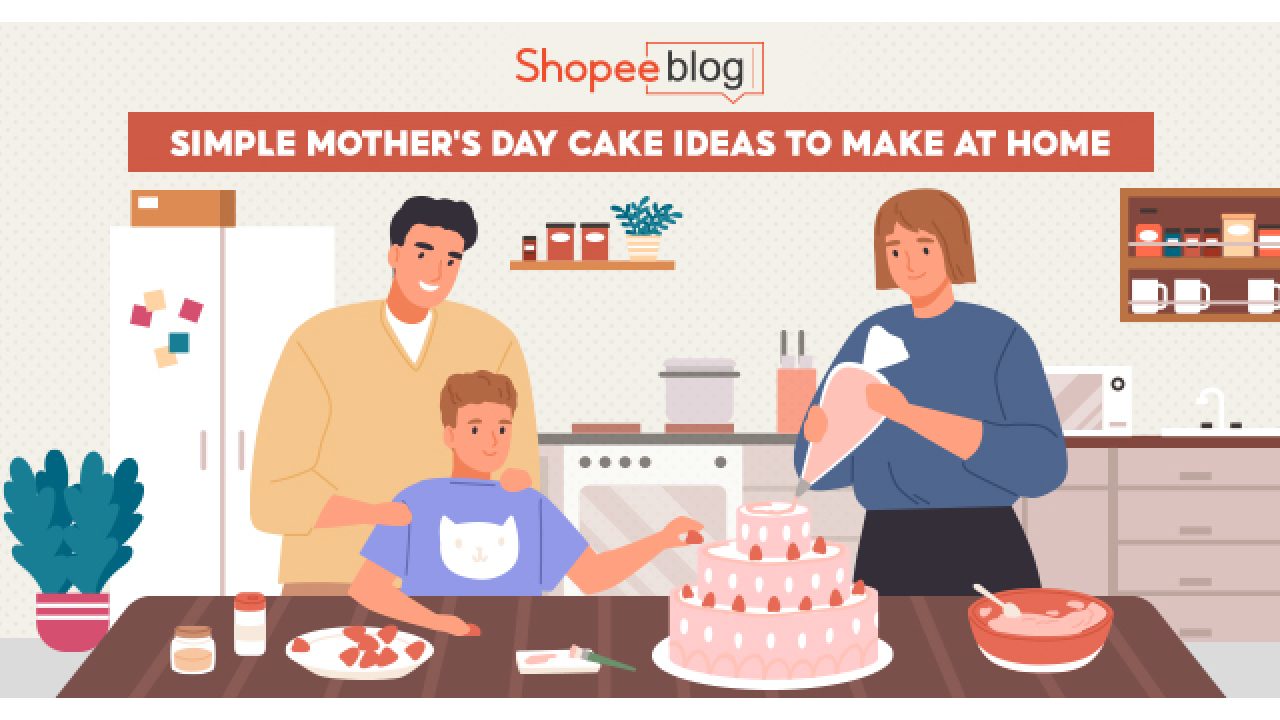 3 Simple Mother S Day Cake Ideas To Make At Home