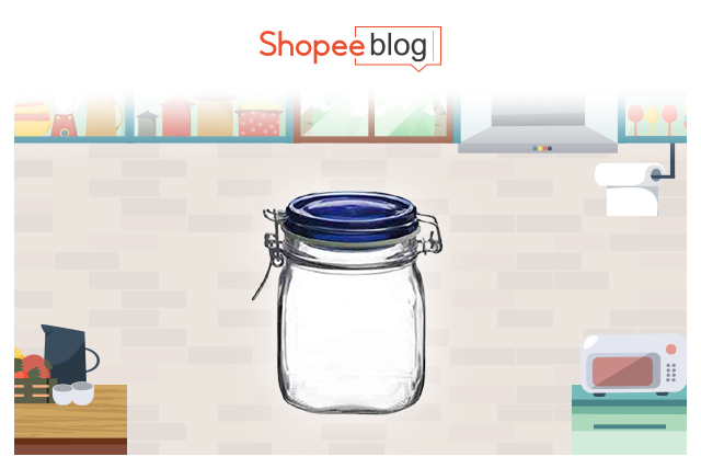 clip top jar