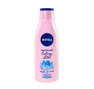 nivea healthy glow cooling lotus with uv filter