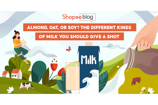 different kinds of milk