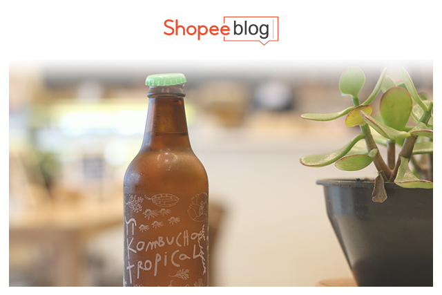 kombucha in a bottle