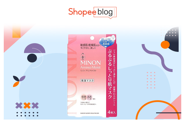 minon amino moist mask nayeon chaeyoung twice