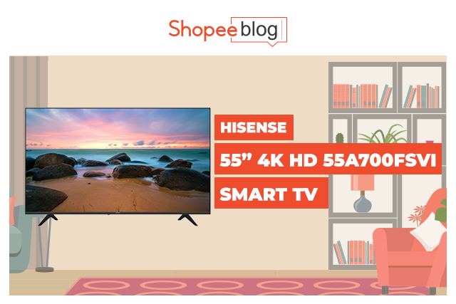hisense 55 inch smart tv