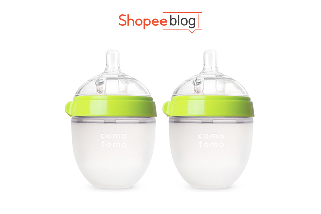 comotomo silicone baby bottle