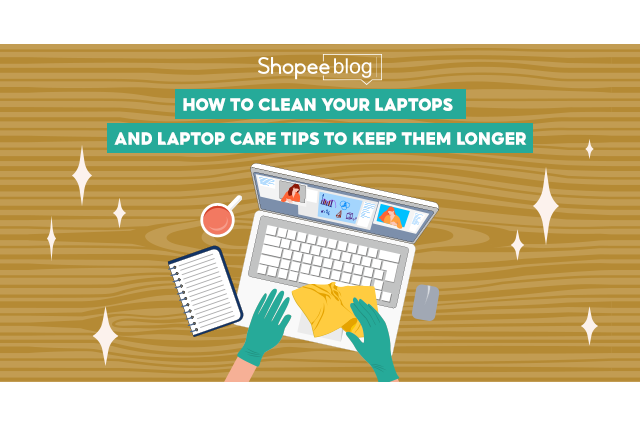 how to clean laptop