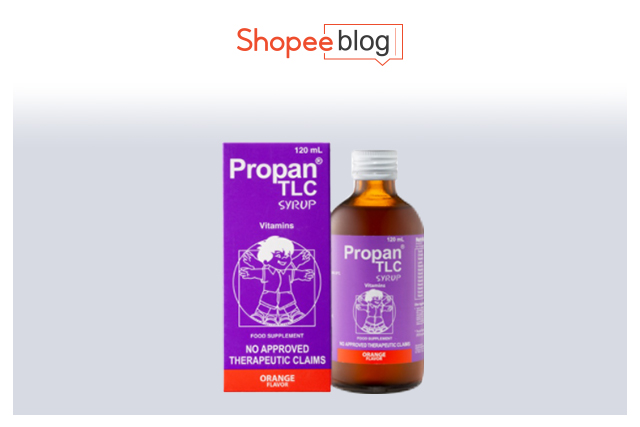 Propan TLC syrup vitamins