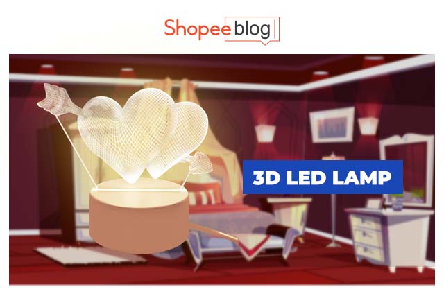 3D LED lamp