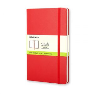 moleskine classic hard cover notebook