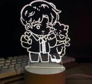 3d light lamp kpop exchange gifts worth 500 pesos