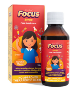 focus syrup brain and eye supplement