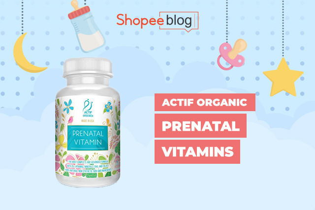 actif organic prenatal vitamins
