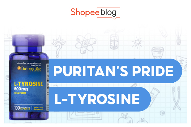 puritan's pride l-tyrosine brain vitamins