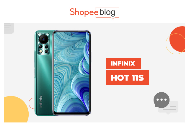 infinix hot 11s shopee