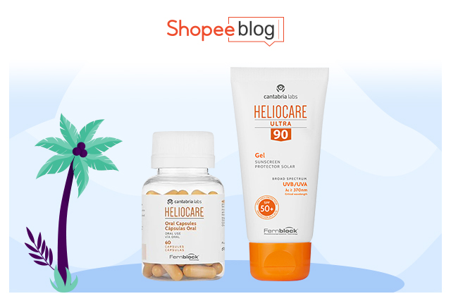 heliocare oral sunscreen and gel sunscreen