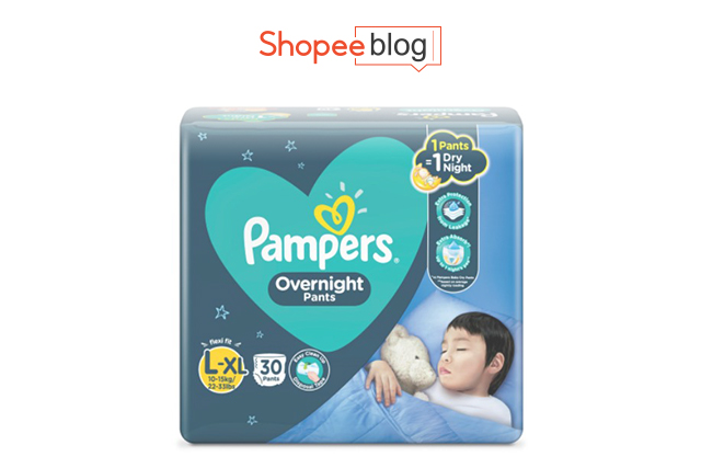 pampers overnight pants