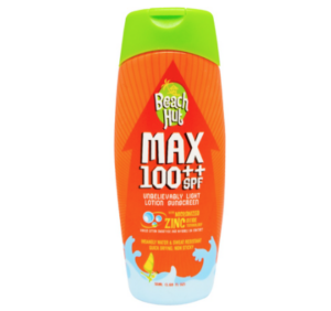 beach hut sunblock max spf 100