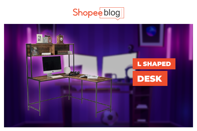 l-shaped desk setup