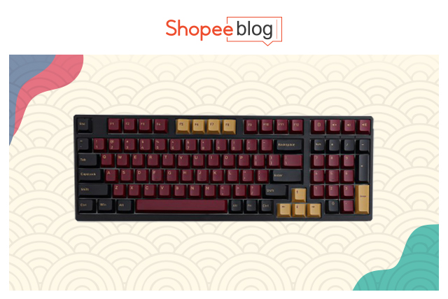 gmk red samurai keycap