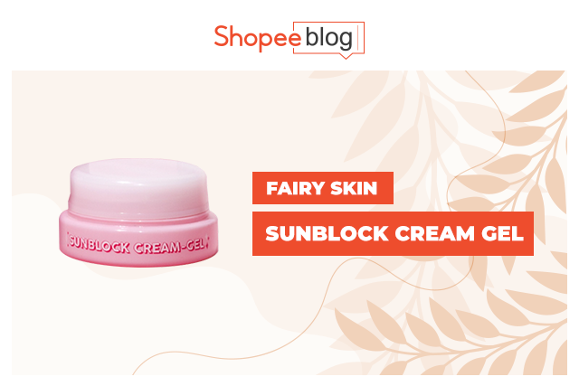 fairy skin sunblock cream gel