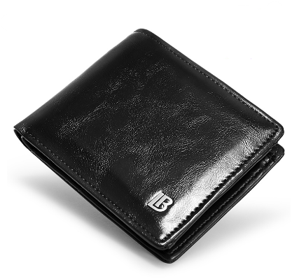 BOSTANTEN Genuine Leather Wallets for Men Bifold RFID Blocking