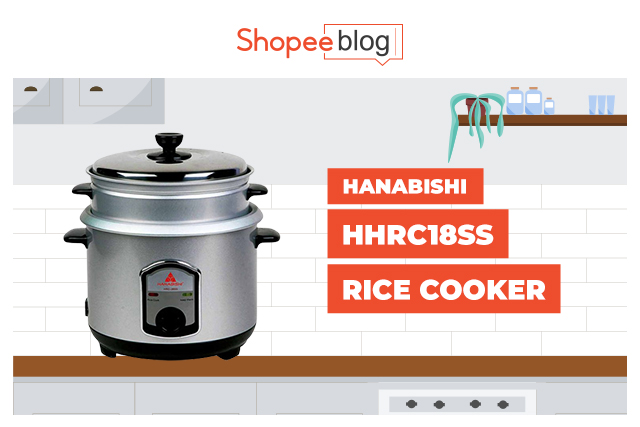 Hanabishi Rice Cooker (available in different sizes) HHRCFS