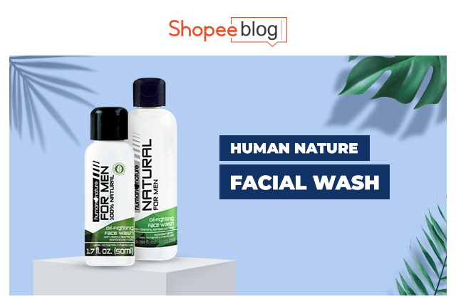 human nature facial wash