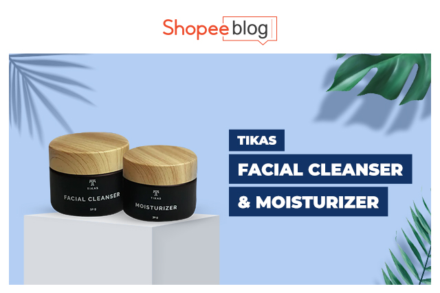 tikas facial cleanser & moisturizer