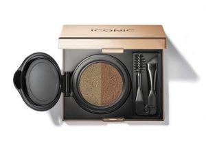 iconic london eyebrow cushion