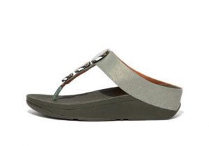 fitflop halo shimmer t post women's sandals