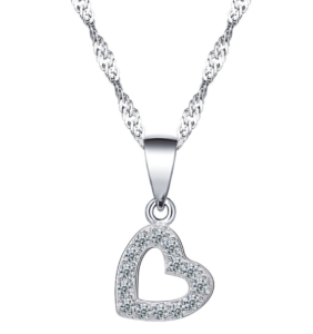 silver kingdom 92.5 italy silver jewelry heart