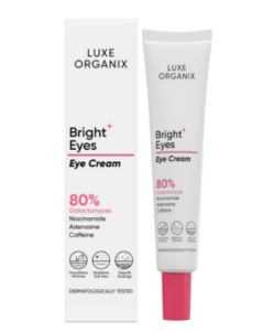 luxe organix bright eyes eye cream