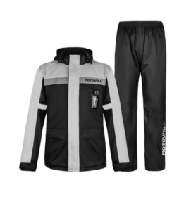 motowolf raincoat jacket and pants