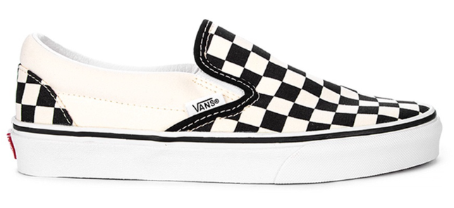 SW - vans classic slip on black and white checker | Shopee PH Blog ...