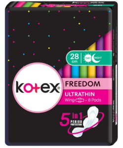 kotex freedom ultrathin sanitary napkins