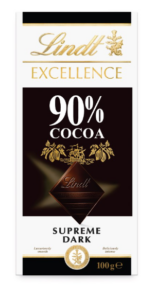 lindt excellence 90 dark chocolate