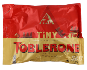 toblerone tiny chocolates