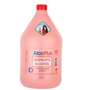 AlcoPlus Red 70% Isopropyl Alcohol (1 gallon) 