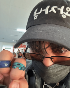 Maki Filipino singer wearing rings