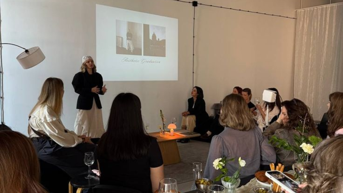 presentation night for party at home