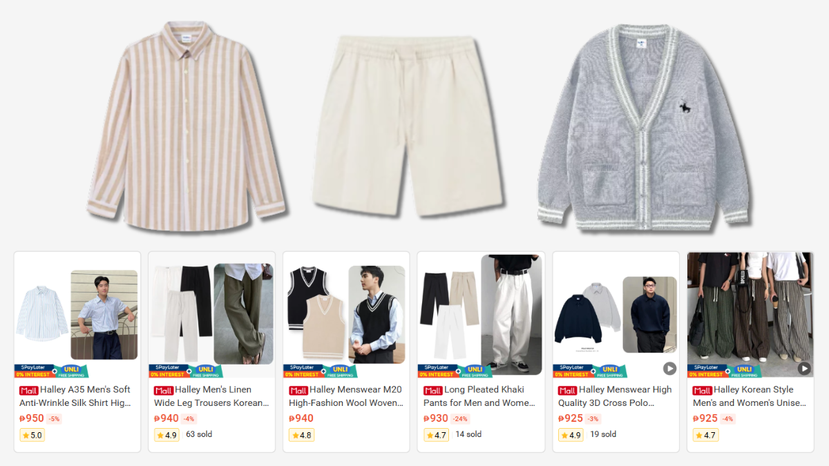 Halley the Vietnamese clothing brand on Shopee